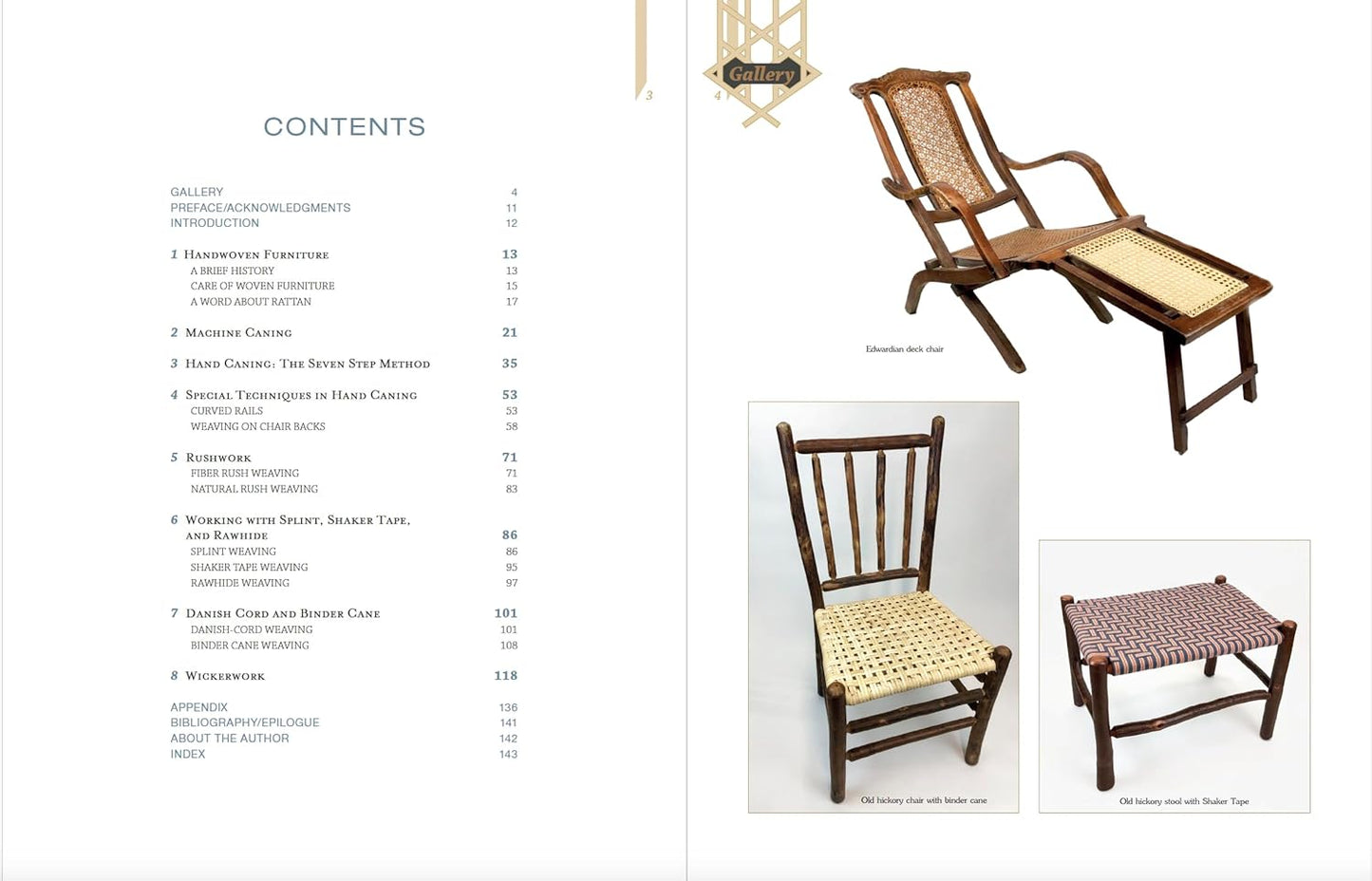 The Caner's Handbook: Restoring Cane, Rush, Splint, Danish Cord, Rawhide, and Wicker Furniture (Updated & Revised Edition) by Jim Widess & Bruce W Miller III