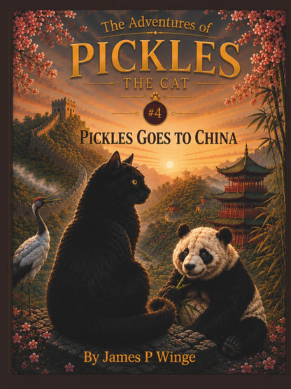The Adventures of Pickles the Cat: Pickles goes to China (#4) by James P Winge