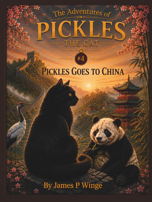 The Adventures of Pickles the Cat: Pickles goes to China (#4) by James P Winge