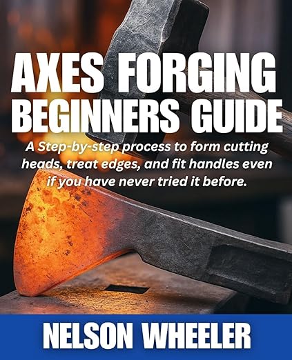 Axes Forging Beginners Guide: A Step-By-Step Process to Form Cutting Heads, Treat Edges, and Fit Handles Even if You Have Never Tried It Before. by Nelson Wheeler