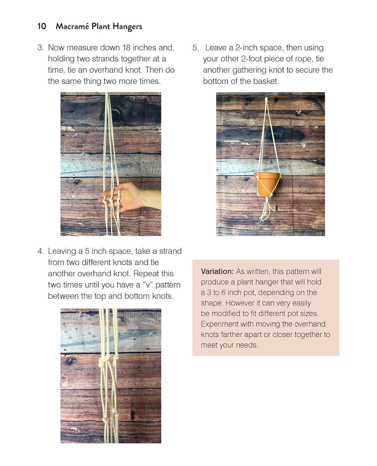 Macramé Plant Hangers: Creative Knotted Crafts for Your Stylish Home by Chrysteen Borja