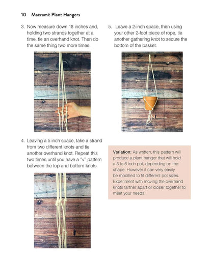 Macramé Plant Hangers: Creative Knotted Crafts for Your Stylish Home by Chrysteen Borja