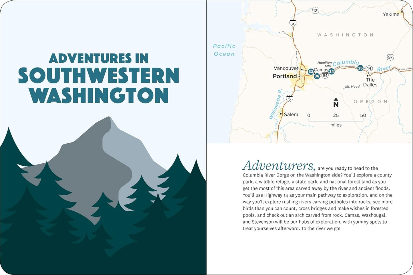 50 Hikes with Kids Oregon and Washington
