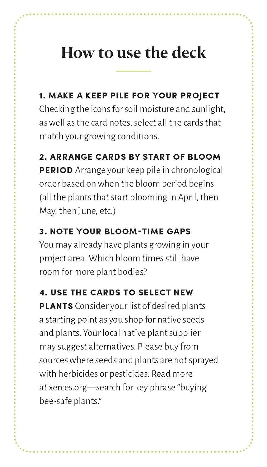 The Pollinator Garden Planning Deck: Build a Thriving Habitat for Bees, Birds, and Butterflies (109-Card Box Set) by Cathy, Jenny & Michael  Katz