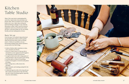 Botanical Block Printing: A Creative Step-By-Step Handbook to Make Art Inspired by Nature