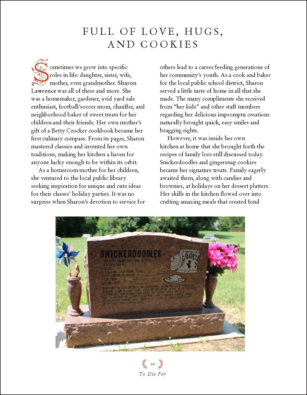 To Die for: A Cookbook of Gravestone Recipes
