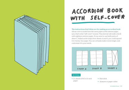 Zine Making and Bookbinding: A Beginner's Guide in 25 Projects