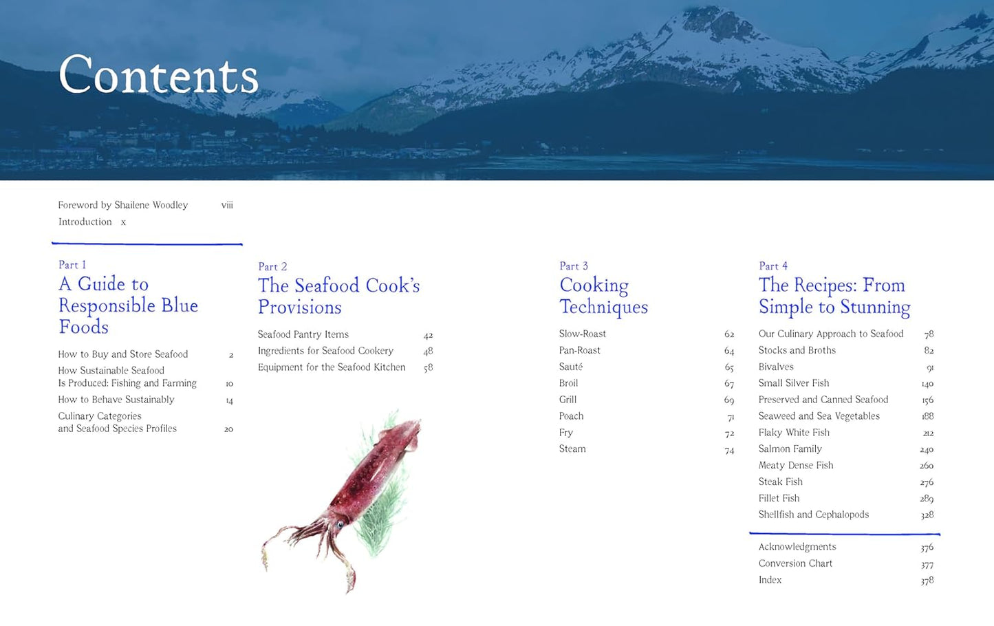 The Blue Food Cookbook: Delicious Seafood Recipes for a Sustainable Future