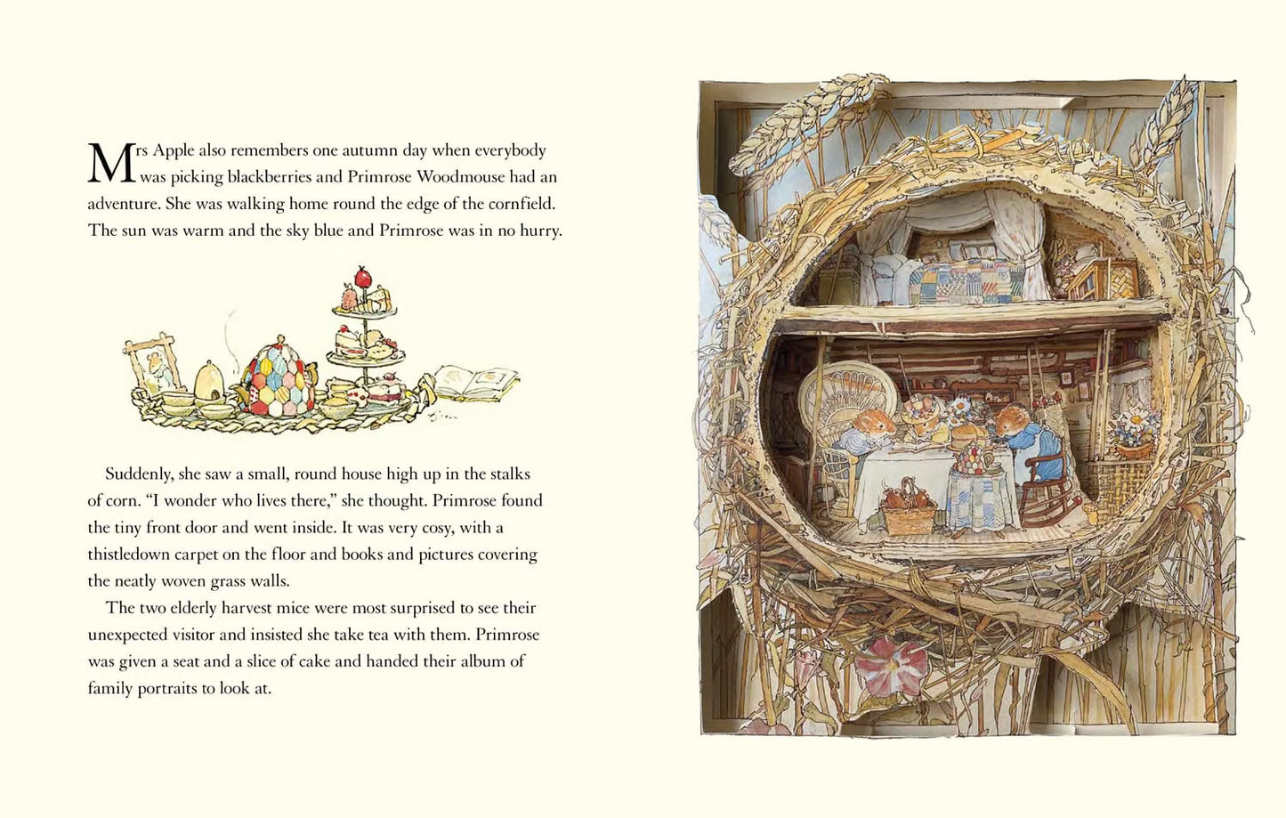 The Brambly Hedge Pop-Up Book: A Magical Journey Through the Hedgerow