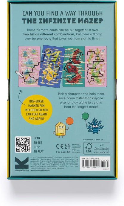 The Infinite Maze: A New Maze Every Time!