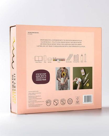 DIY Handmade Pottery Kit: Shape and Sculpt Your Own Pieces with Artist Gabi Braga by Journey Of Something