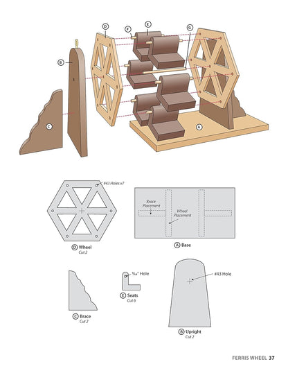 Making Tiny Toys in Wood: Ornaments & Collectible Heirloom Accents-15 Ready to Use Patterns