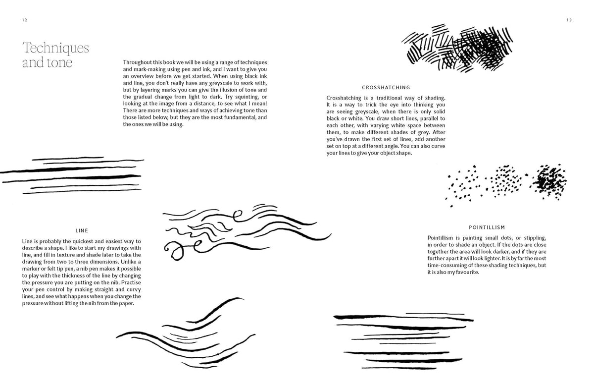 15-Minute Art: Pen and Ink-Learn to Draw with Pen and Ink in Six Steps or Less
