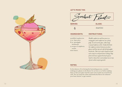 The Booze-Free Bar(c)Art Book: The Art of Crafting Easy, Elegant Mocktails for Your Bar Cart