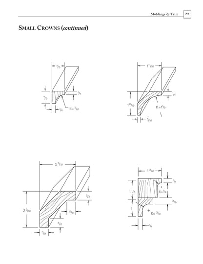 Shop Drawings for Craftsman Interiors: Cabinets, Moldings and Built-Ins for Every Room in the Home