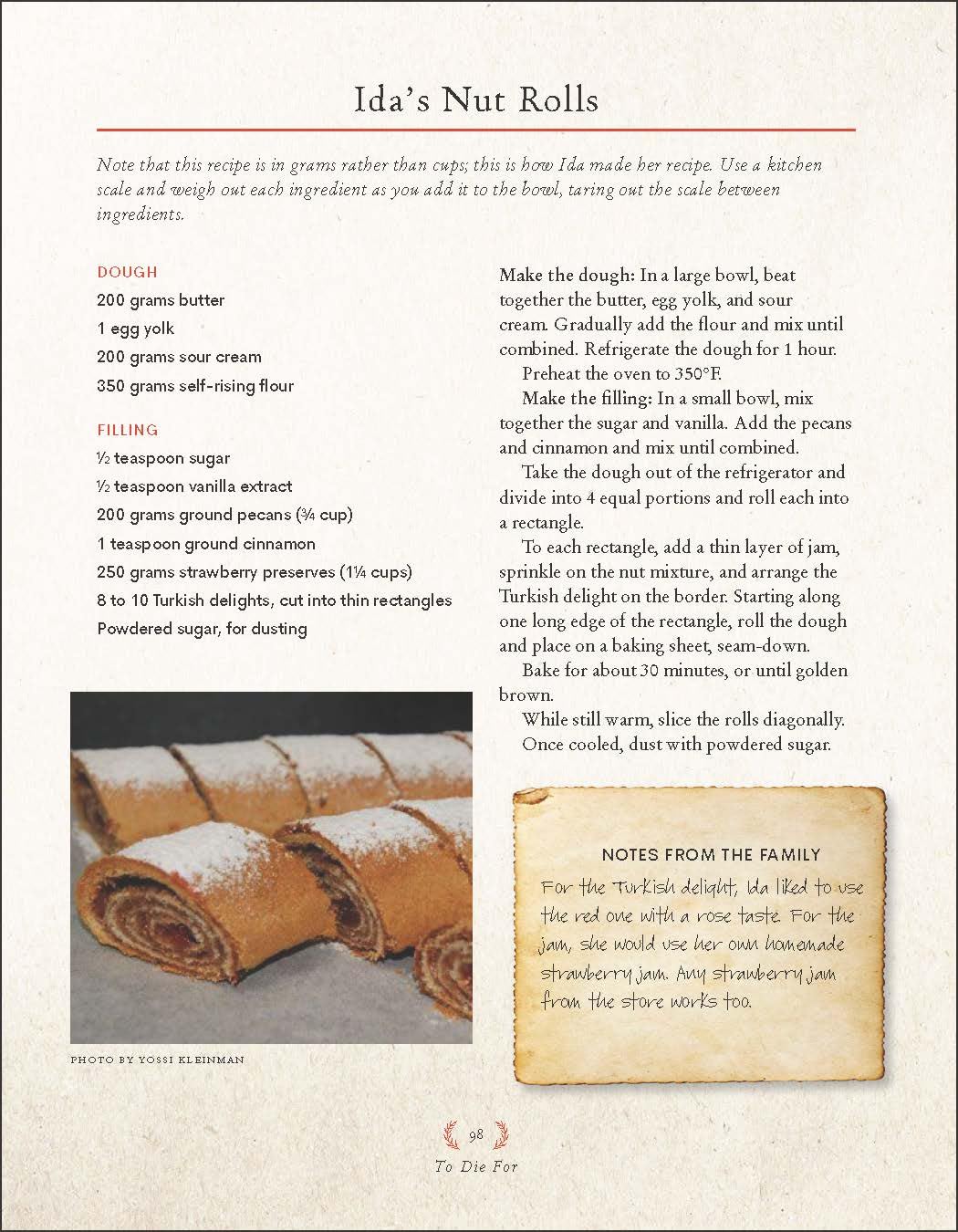 To Die for: A Cookbook of Gravestone Recipes
