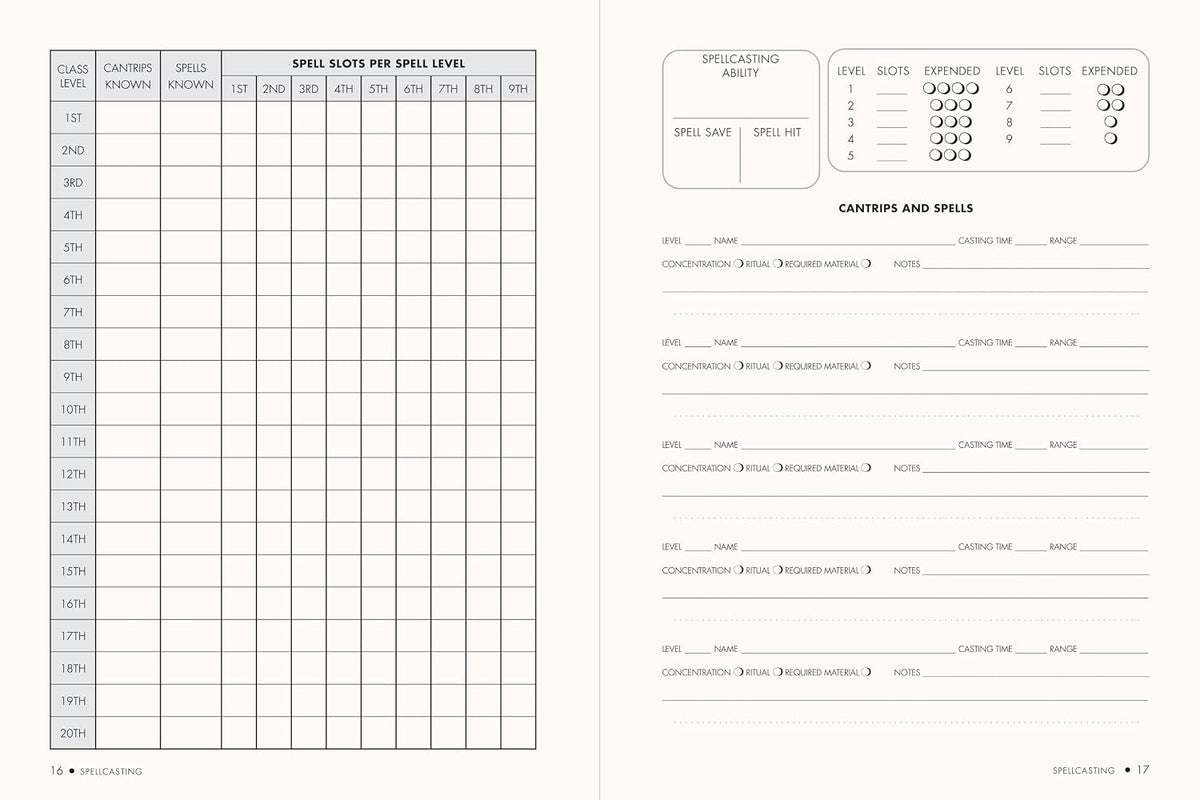 RPG Campaign Journal