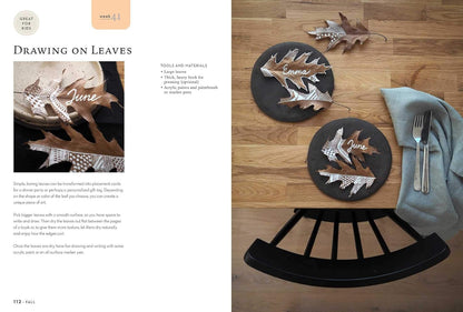 52 Nature Craft Projects: Inspiration for Every Week of the Year by Barbora Kurcova