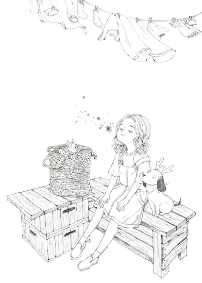 The Forest Girl's Coloring Book: Enchanting Coloring Pages of Nature, Animals, and Cozy Scenes for Relaxation and Stress Relief