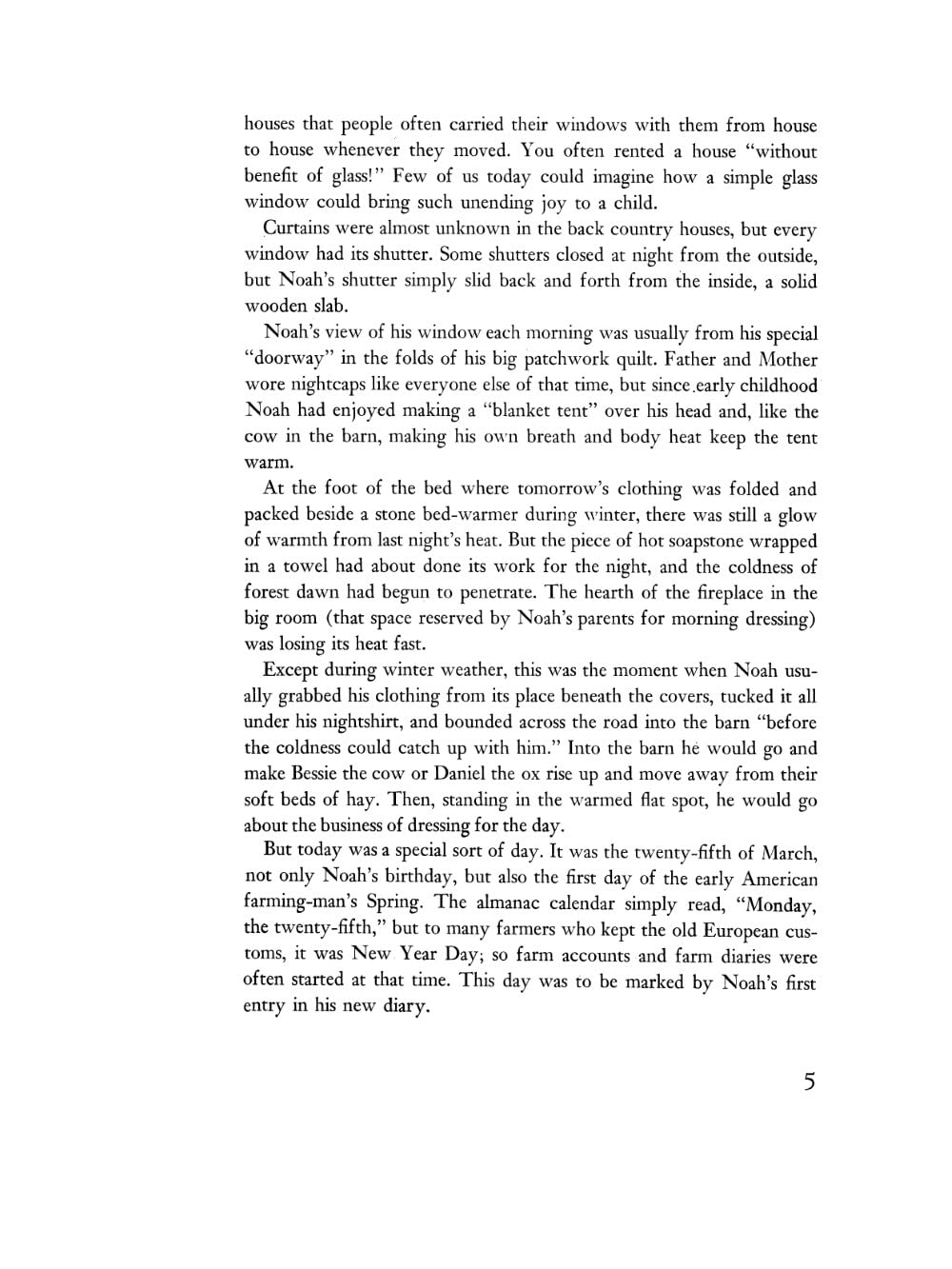 Diary of an Early American Boy: Noah Blake 1805