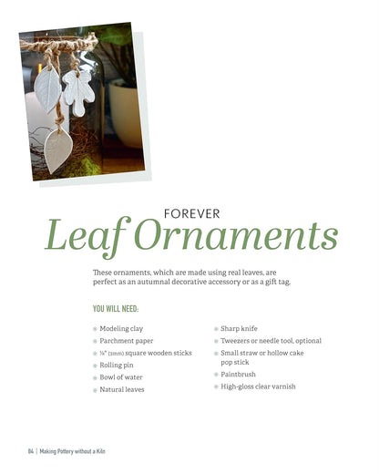 Making Pottery Without a Kiln: Happy Little Projects to Make for Your Home by Daniela Schmidt-Kohl