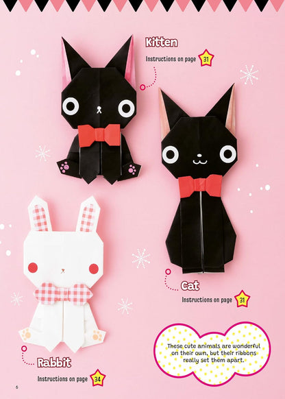 Easy Origami for Kids: Cute Paper Animals, Toys, Flowers and More! (40 Projects)