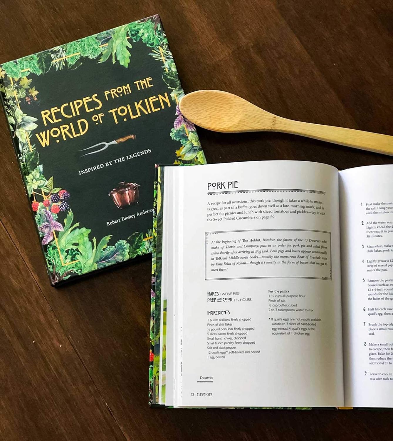 Recipes from the World of Tolkien: Inspired by the Legends by Robert Tuesley Anderson