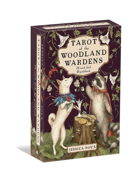 Tarot of the Woodland Wardens: 78-Card Deck & Guidebook by Jessica Roux