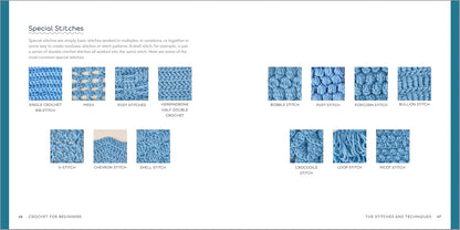 Crochet for Beginners: A Stitch Dictionary with Step-By-Step Illustrations and 10 Easy Projects by Arica Presinal