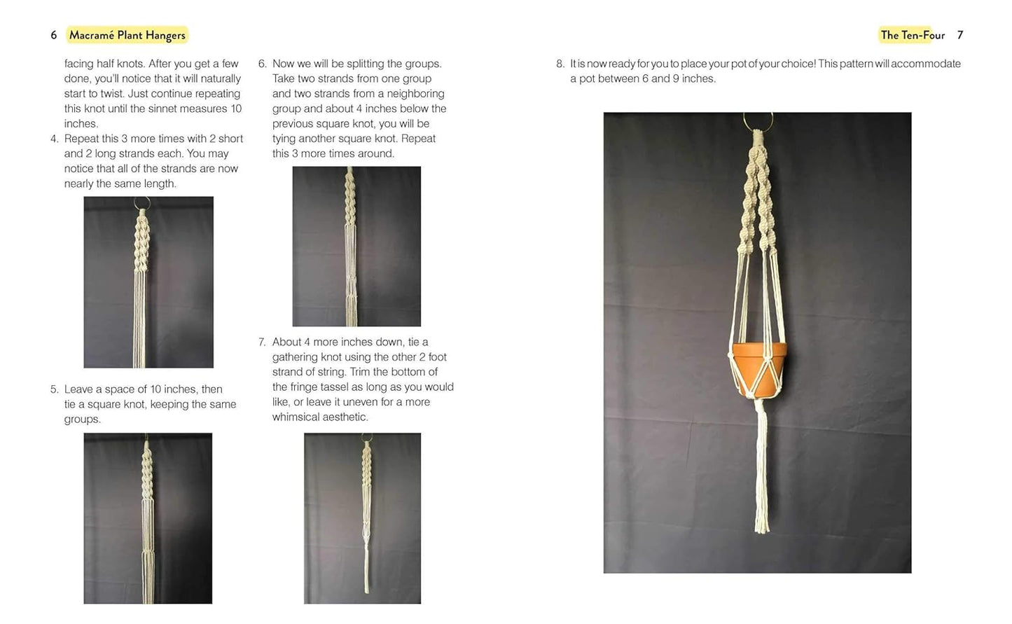 Macramé Plant Hangers: Creative Knotted Crafts for Your Stylish Home by Chrysteen Borja