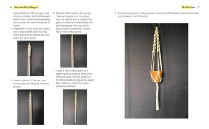 Macramé Plant Hangers: Creative Knotted Crafts for Your Stylish Home by Chrysteen Borja