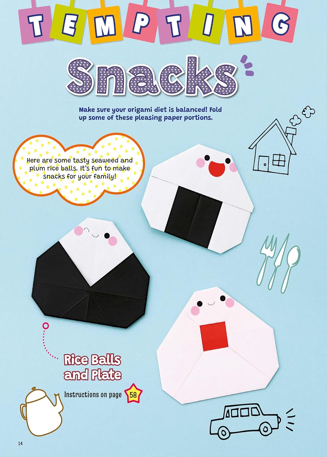 Easy Origami for Kids: Cute Paper Animals, Toys, Flowers and More! (40 Projects)