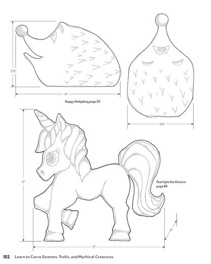 Learn to Carve Gnomes, Trolls, and Mythical Creatures: 15 Simple Step-By-Step Projects: 15 Simple Step-By-Step Projects