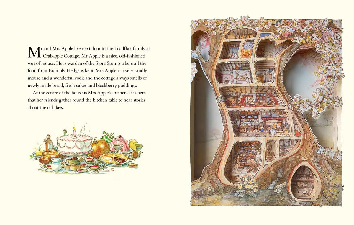 The Brambly Hedge Pop-Up Book: A Magical Journey Through the Hedgerow