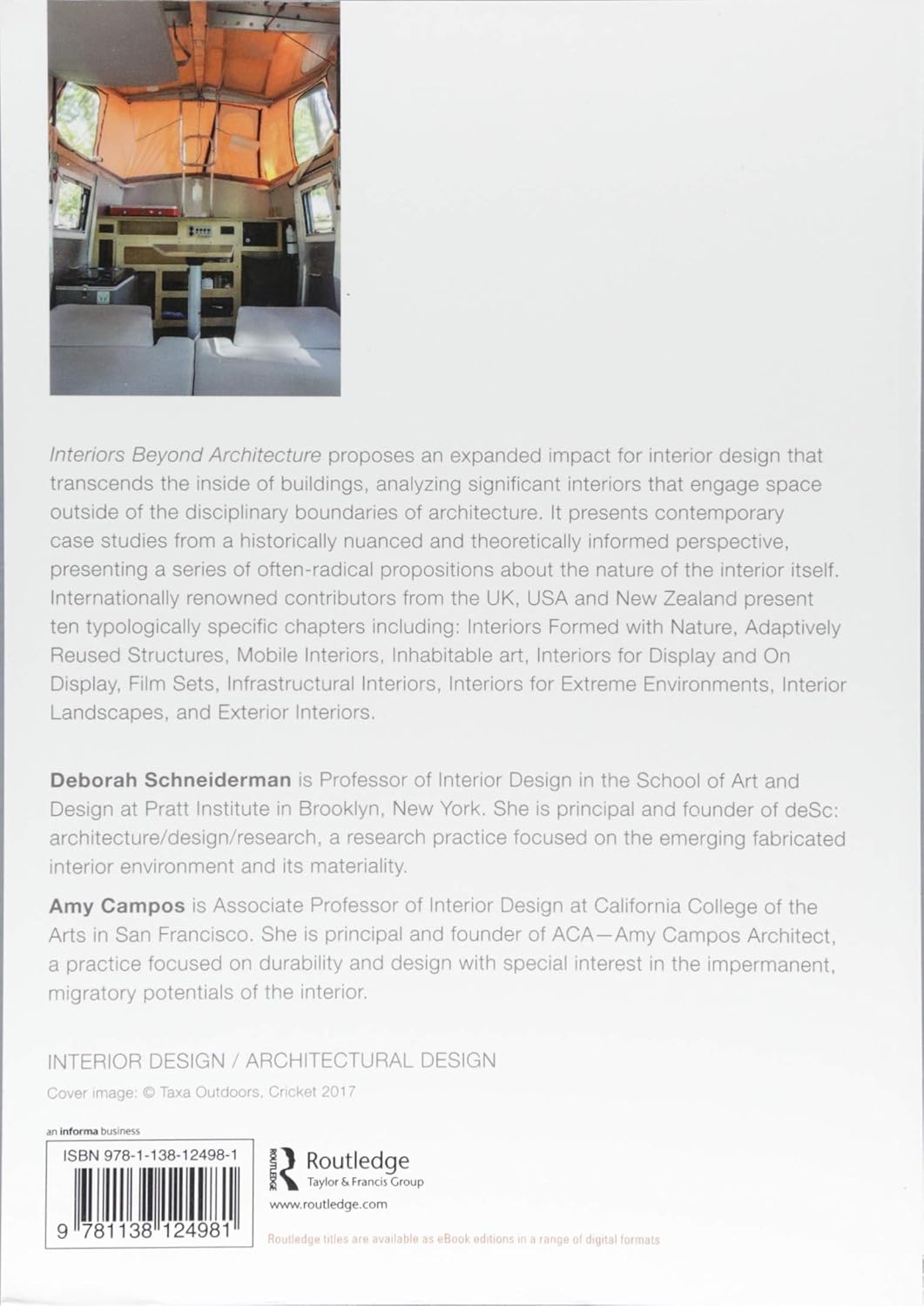 Interiors Beyond Architecture by Deborah Schneiderman & Amy Campos ...