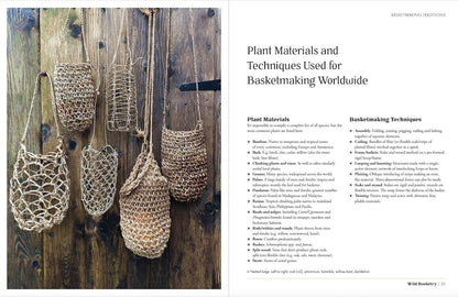Wild Basketry: Making Baskets and Natural Cordage from Foraged Plants by Ruby Taylor