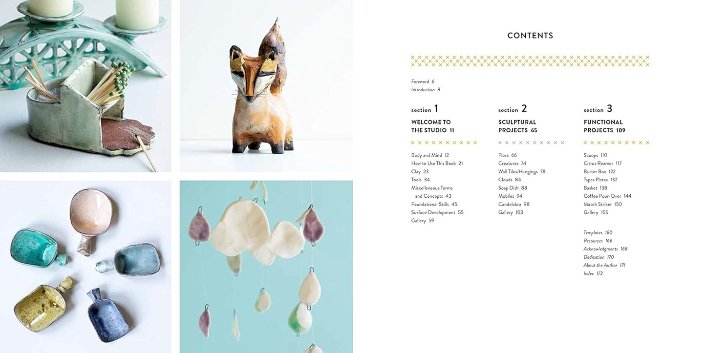 The Beginner's Guide to Hand Building: Functional and Sculptural Projects for the Home Potter by Sunshine Cobb