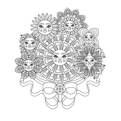 Meditation Mandalas: 24 Soothing Illustrations to Achieve Tranquility, Alleviate Anxiety, and Release Tension