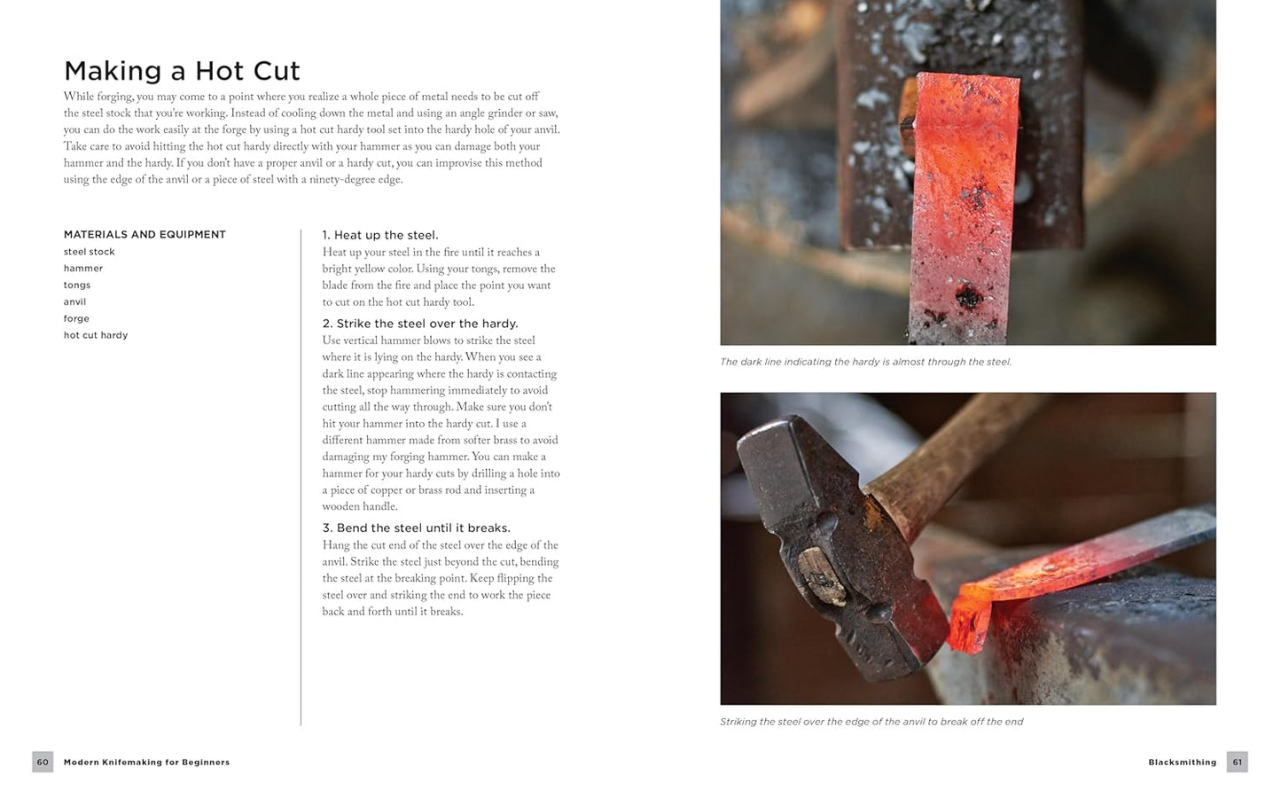 Modern Knifemaking for Beginners: Step-By-Step Instruction for Forging Your Own Knife from Expert Bladesmiths- Including Making Your Own Handle, Sheath and Sharpening by Laura Zerra