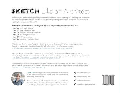 Sketch Like an Architect: Step-by-Step From Lines to Perspective by David Drazil