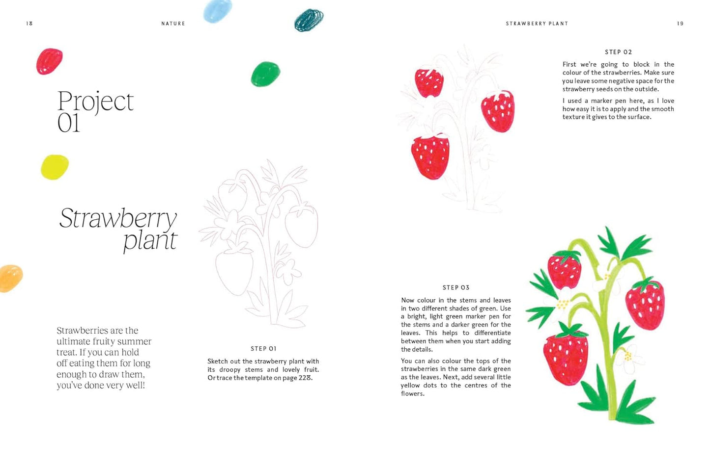 15-Minute Art Drawing: Learn How to Draw, Colour and Shade by Jessica Smith