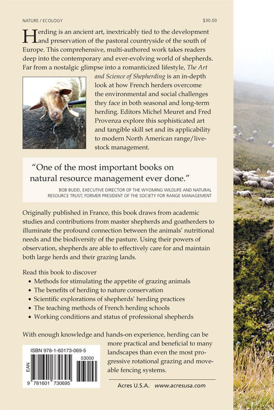 The Art and Science of Shepherding: Tapping the Wisdom of French Herders by Michel Meuret & Fred Provenza