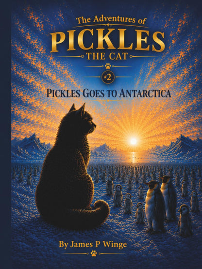 The Adventures Of Pickles The Cat: Pickles Goes To Antarctica (#2) by James P Winge