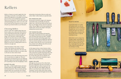 Botanical Block Printing: A Creative Step-By-Step Handbook to Make Art Inspired by Nature