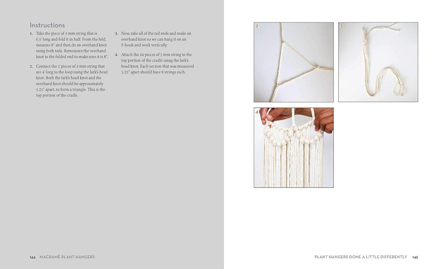 Macramé Plant Hangers: Creative Knotted Crafts for Your Stylish Home by Chrysteen Borja