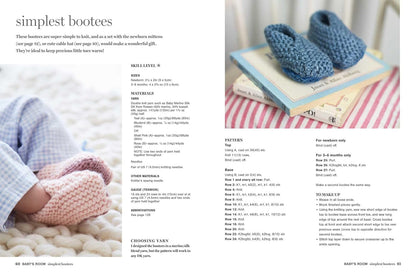 Knitted Nursery: 35 Gorgeous Designs for Furnishings, Clothes, and Toys by Melanie Porter
