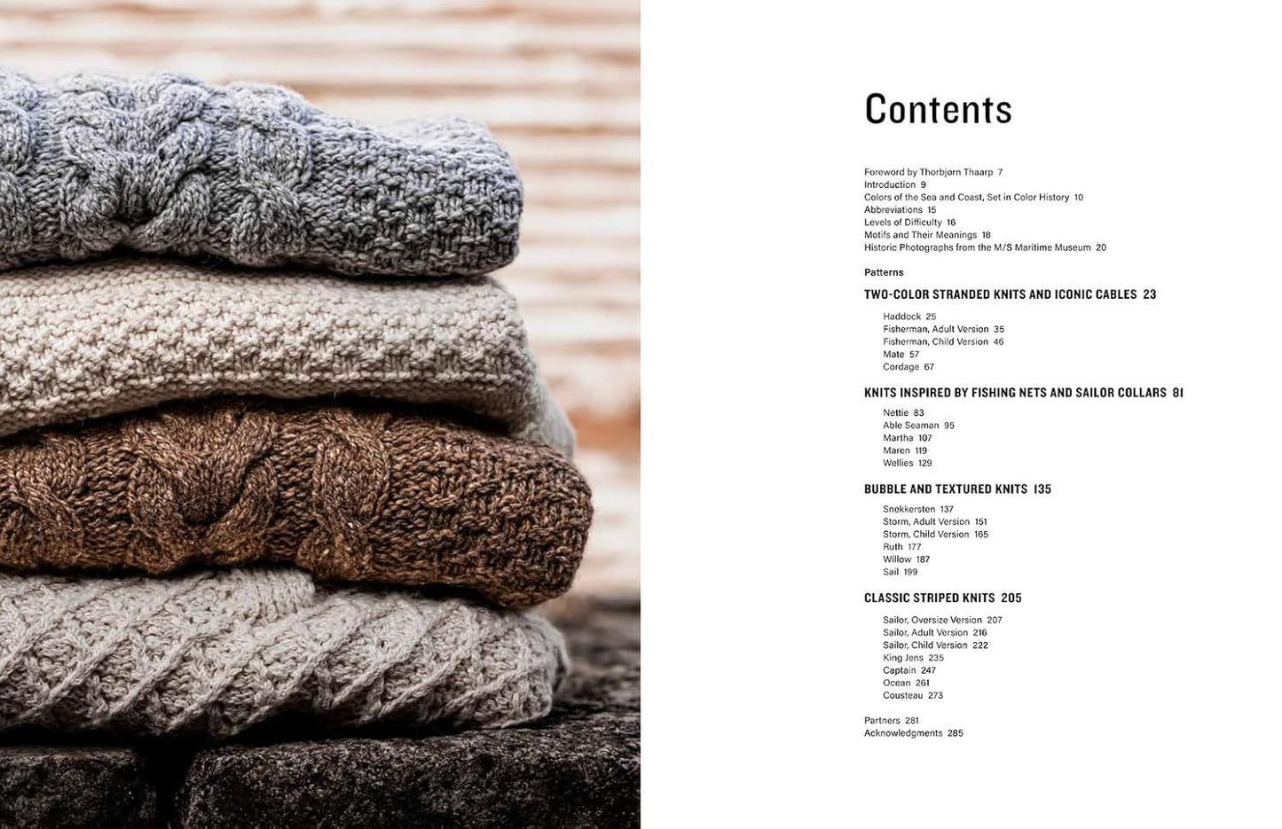 Nordic Sailors' & Fishermen's Sweaters: Modern Knitwear Inspired by Historical Patterns by Lotte Rahbek & Gitte Verner Jensen