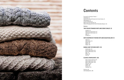 Nordic Sailors' & Fishermen's Sweaters: Modern Knitwear Inspired by Historical Patterns by Lotte Rahbek & Gitte Verner Jensen