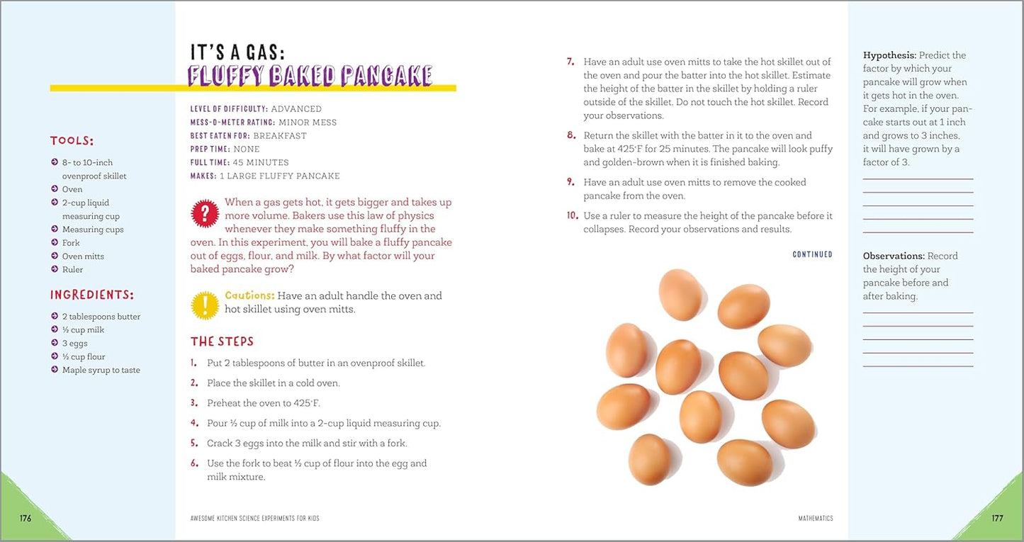 Awesome Kitchen Science Experiments for Kids: 50 STEAM Projects You Can Eat!