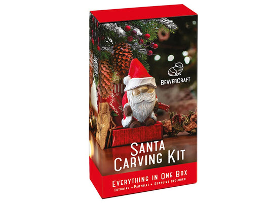 Santa Carving Kit - Complete Starter Whittling Kit